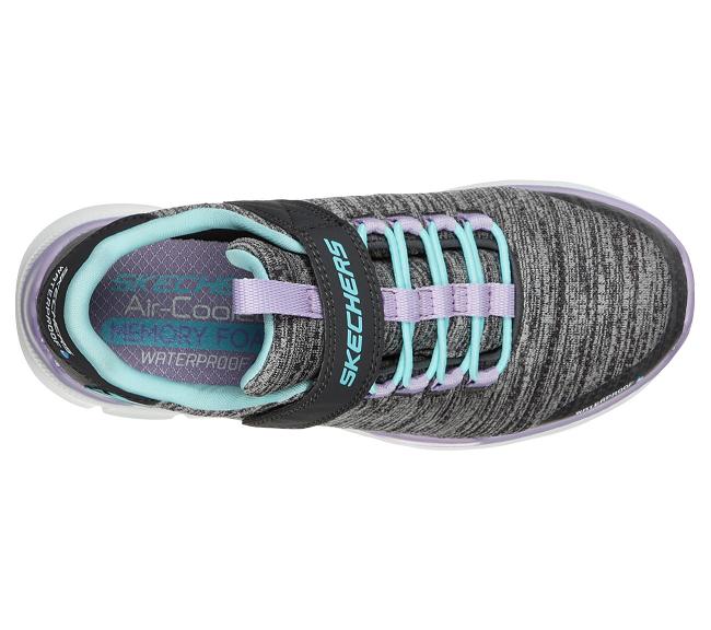 Zapatillas Skechers Con Velcro Niños - Equalizer 3.0 Gris MTQOD5178